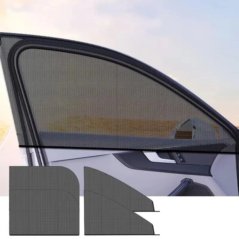 Car Side Window Mosquito Net, 4 Counts Car Window TikTok爆款商品分析 - GMV/销量 ...