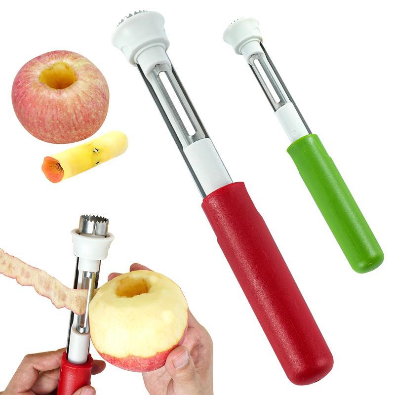 查看[2 in 1 Apple Corer and Peeler, Apple Core Removal Tool, Stainless ...