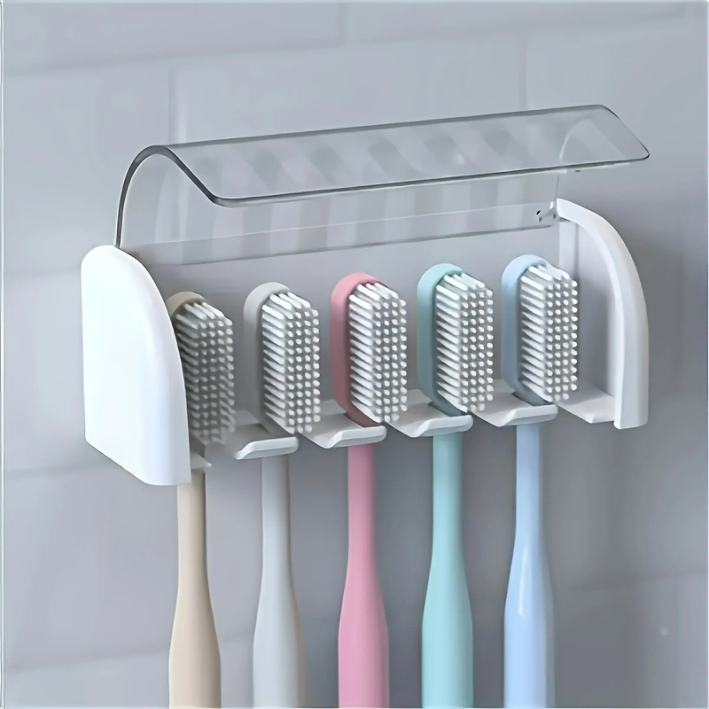 Self-Adhesive Wall-Mounted Toothbrush Holder Rack, TikTok爆款商品分析 - GMV ...