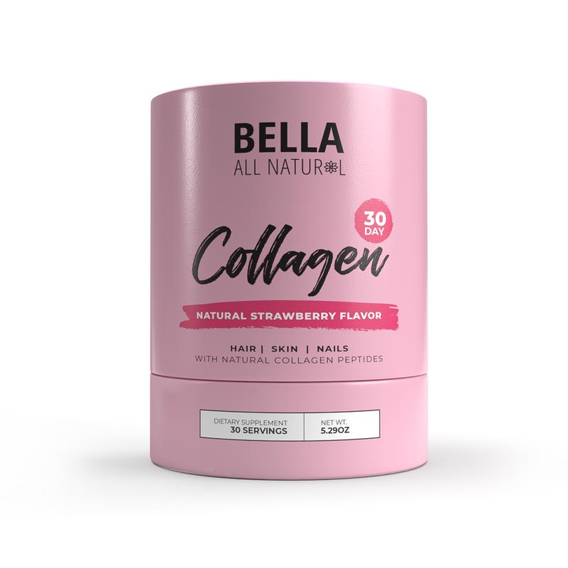 Bella All Natural Collagen Powder, 30servings