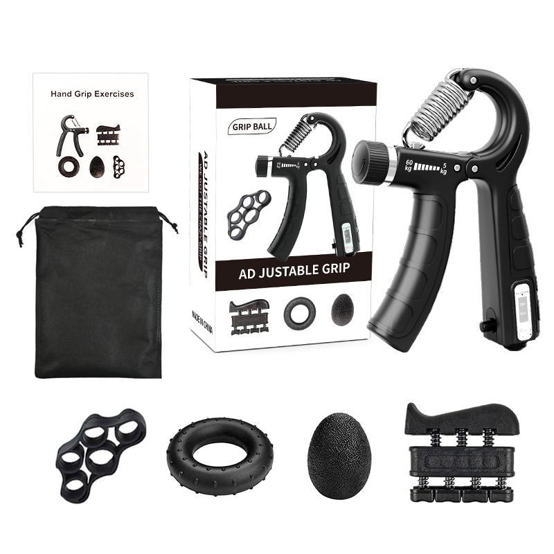 查看[Adjustable Grip Strength Trainer, 5-60kg Grip Strength Trainer, Hand ...