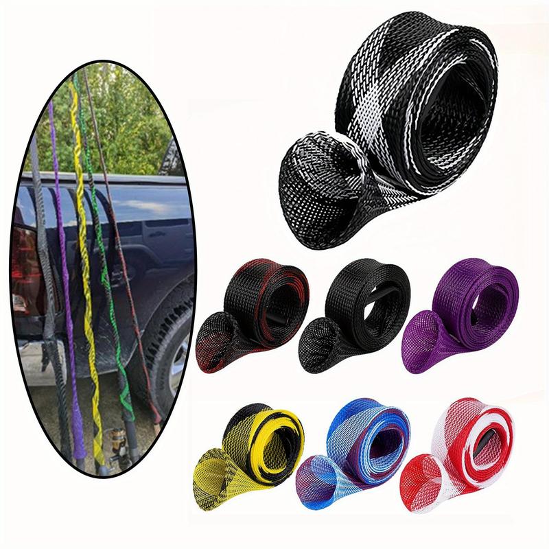 Fishing Rod Sock, Braided Mesh Rod Protector, Spin TikTok爆款商品分析 - GMV ...