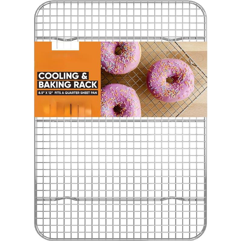 18/8 Stainless Steel Cooling Rack, Heavy Duty Baking Rack For Oven ...