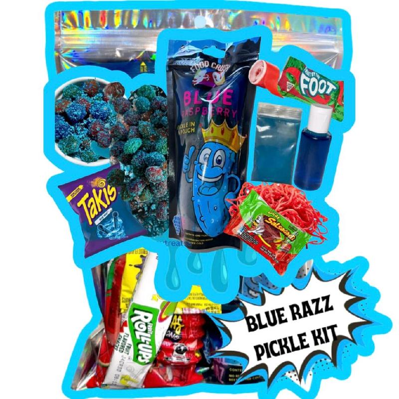 BLUE RAZZ PICKLE KIT - 2oz BLUE GUSHERS TikTok爆款商品分析 - GMV/销量/带货达人/选品趋势 ...