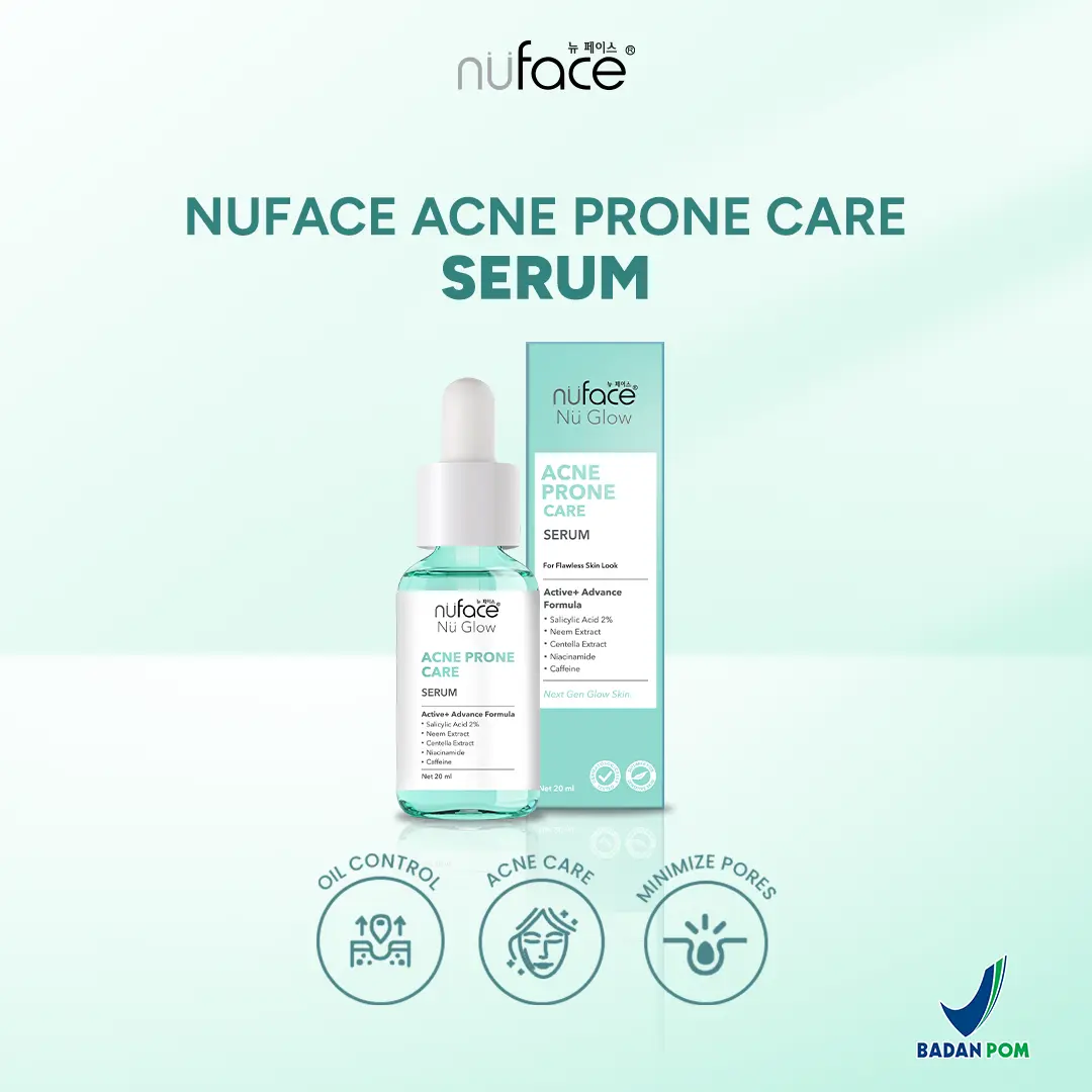 Nuface Nu Glow Liquid Acne Prone Care Serum