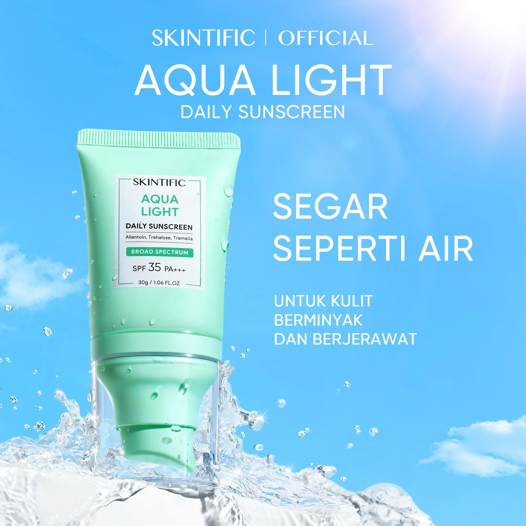 Aqua Light Daily Sunscreen SPF 35 PA+++
