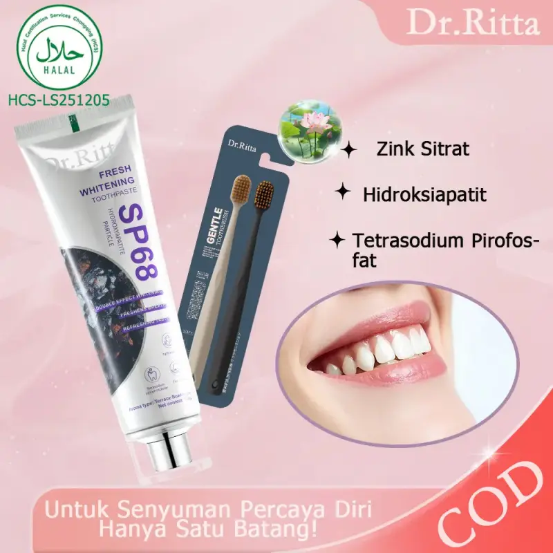 [Halal Certified] Dr.Ritta SP68 Whitening Toothpas TikTok爆款商品分析 - GMV ...