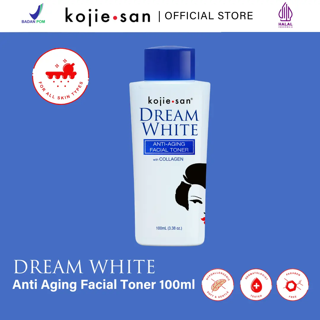 Kojie San Dreamwhite Anti Aging Facial Toner with Collagen