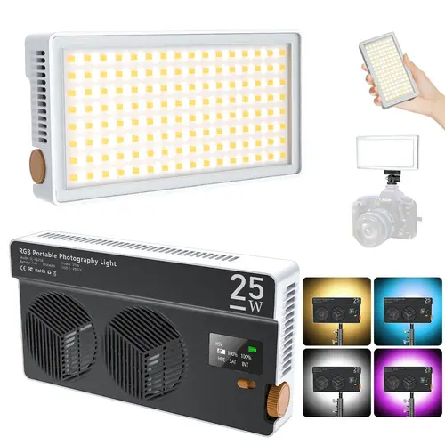 Handheld Camera Light 25W Portable Camera Light, 1 Count 14000 Lux 2500- TikTok爆款商品分析 - GMV ...