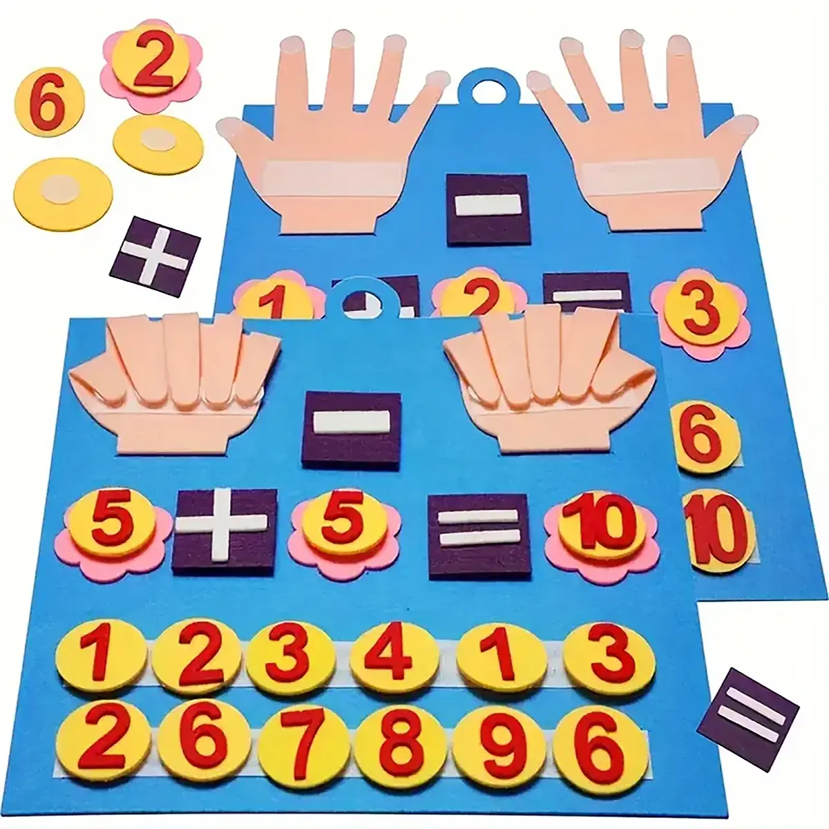 Finger Number Learning Felt Board, Pre-School Math TikTok爆款商品分析 - GMV ...