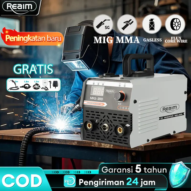 RAEIM Mesin Las MIG-200 120A Mesin pengelasan IGBT TikTok爆款商品分析 - GMV ...