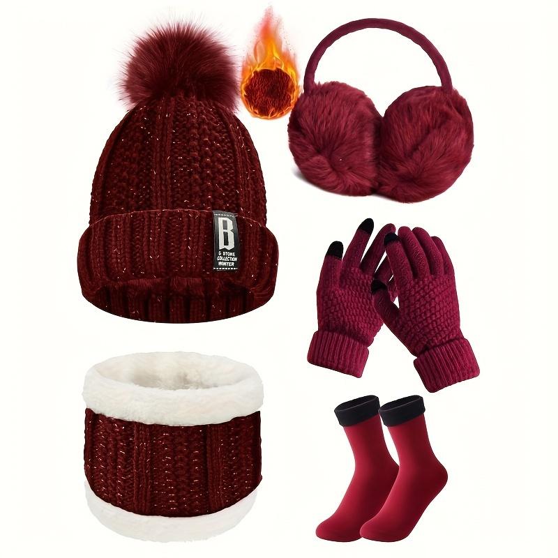 5pcs Polyester Blend Winter Sports Accessory Set - TikTok爆款商品分析 - GMV ...