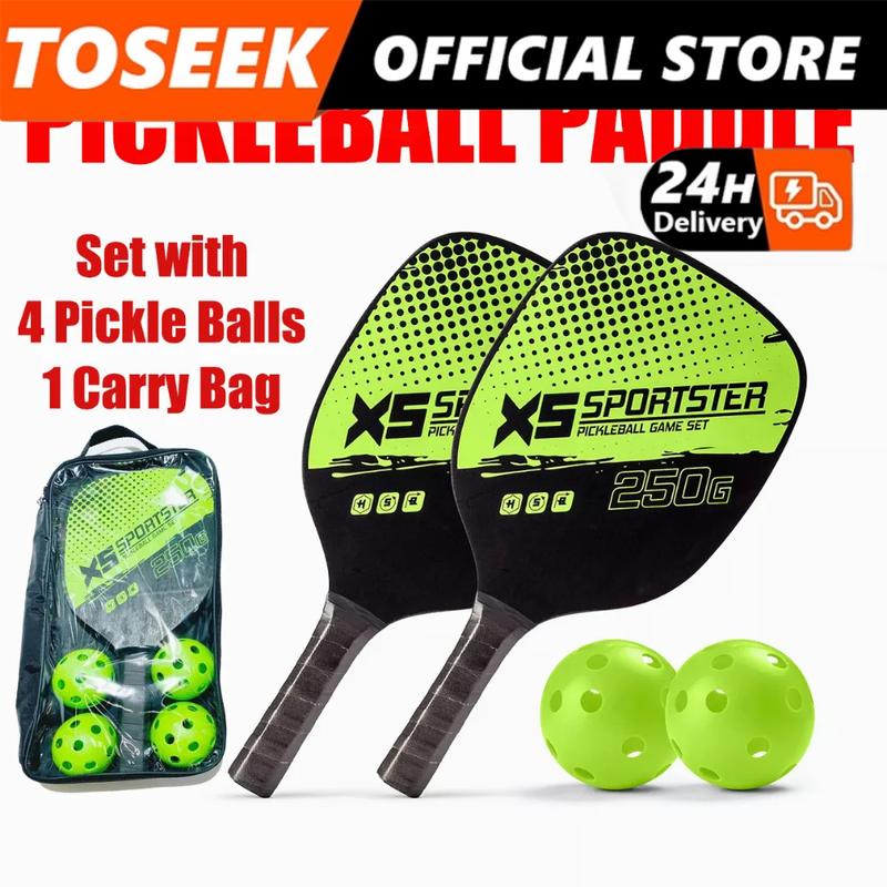 Pickleball Racket Collections 查看[2pcs/set Pickleball Rackets Set Pickleball Paddle Set Wooden ...