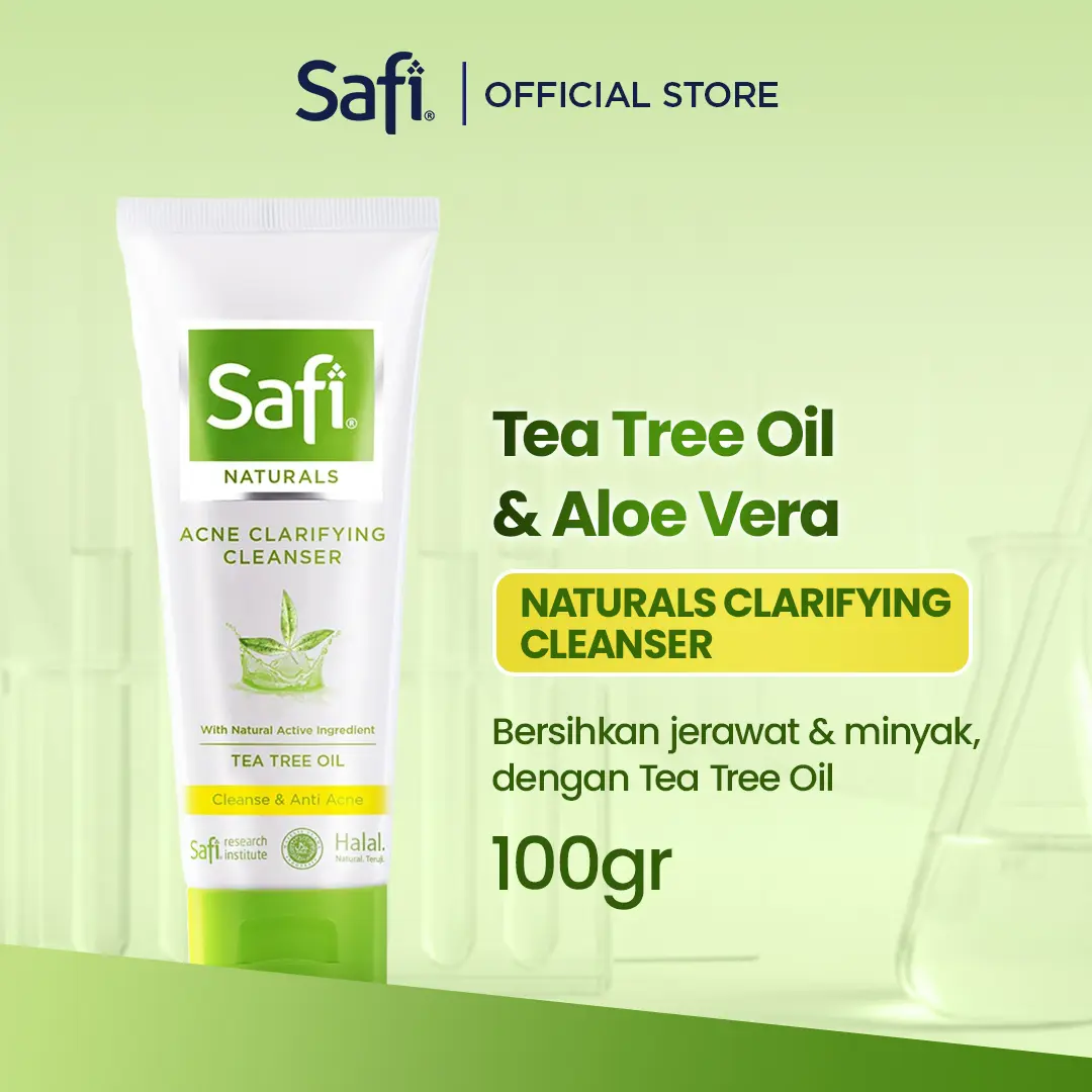 Safi Naturals Clarifying Cleanser Tea Tree Oil