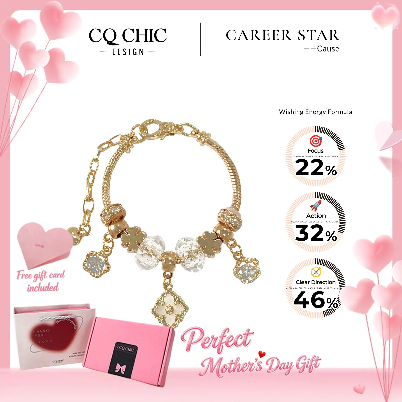 [5262 5376] CQ CHIC handmade bracelet DIY Cute cra TikTok爆款商品分析 - GMV ...