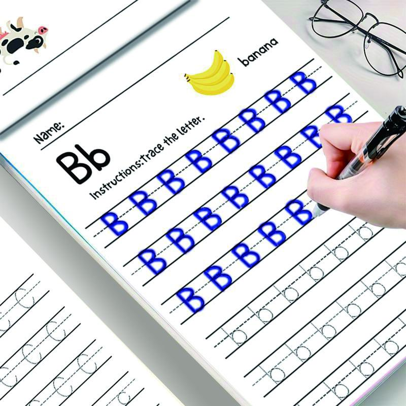 64 Pages Alphabet Practice Book with Cute Cartoon TikTok爆款商品分析 - GMV/销量 ...