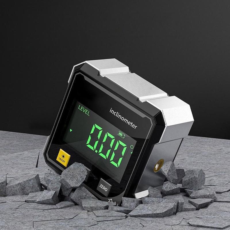查看[Digital Angle Finder with Electronic Laser - 4-side Strong Magnetic ...