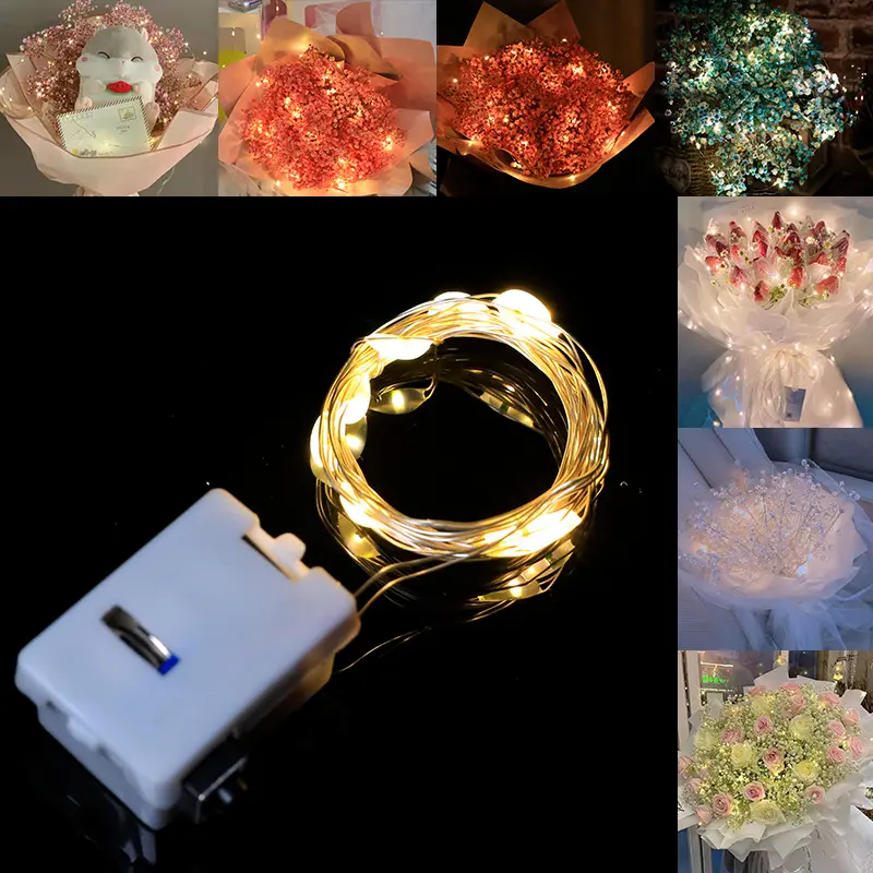 [5pc/set] 1M&3M String LED Lights Button Battery P TikTok爆款商品分析 - GMV ...