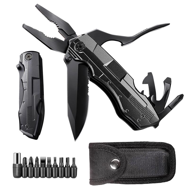 Multi Tool Razor 查看[Multitool Knife Tactical Folding Knife, Multipurpose Utility Plier ...
