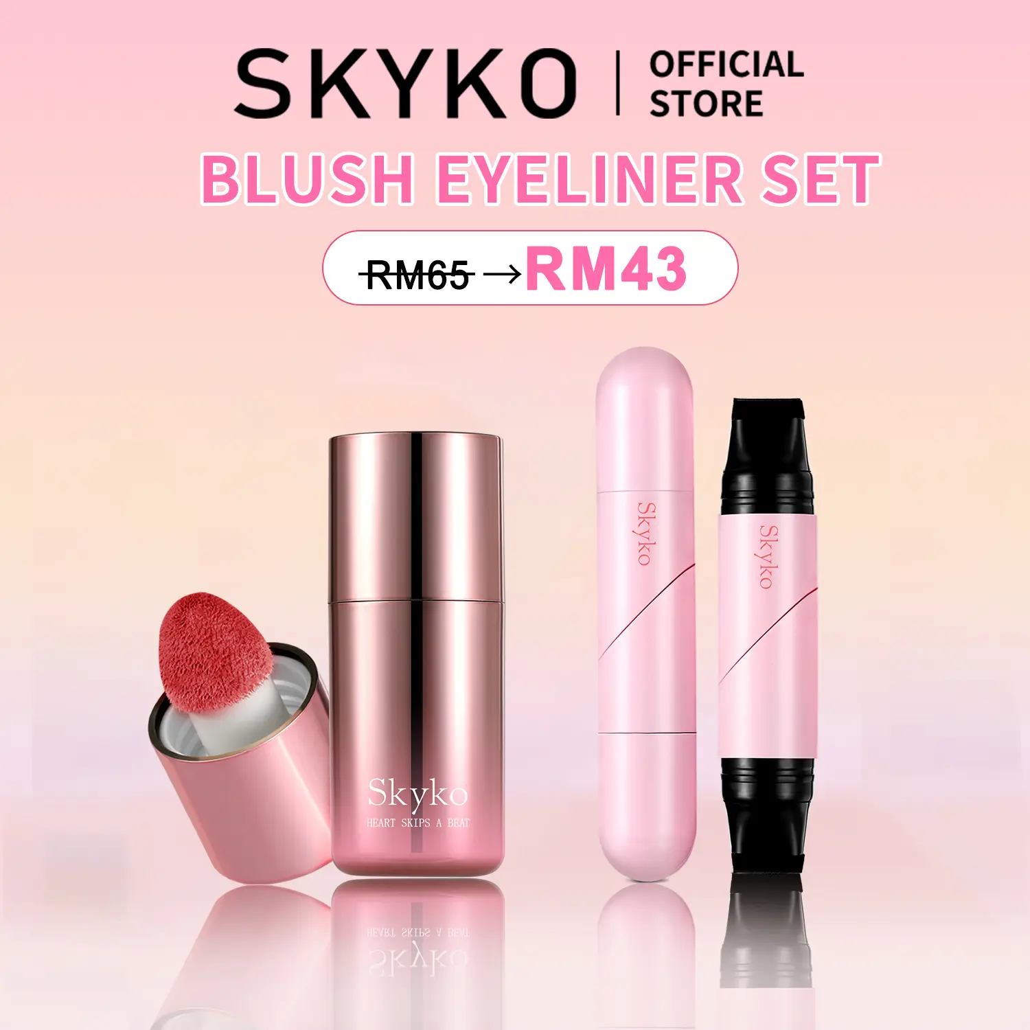 Skyko Skyko Face Makeup Combo Double-ended Stamp Eyeline TikTok爆款商品分析 - GMV ...