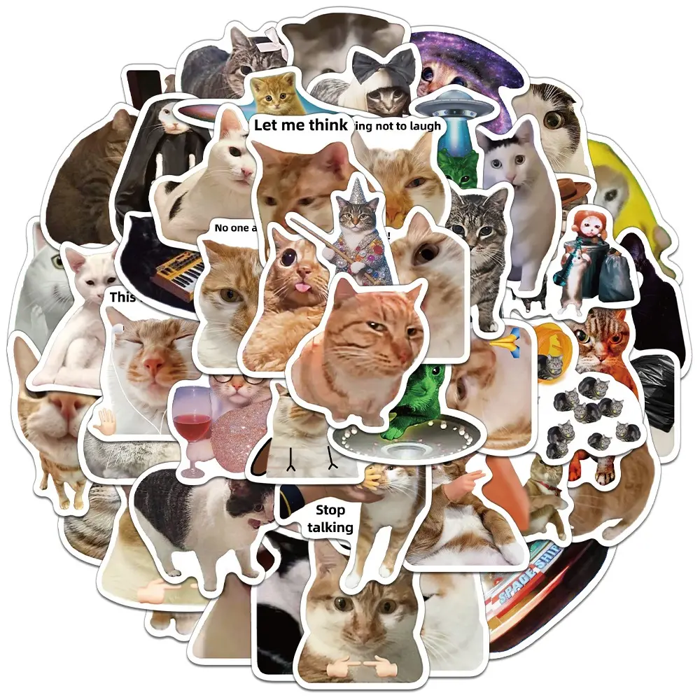 Meme Cat Stickers Pack – Cute and Funny Kitty Expr TikTok爆款商品分析 - GMV ...