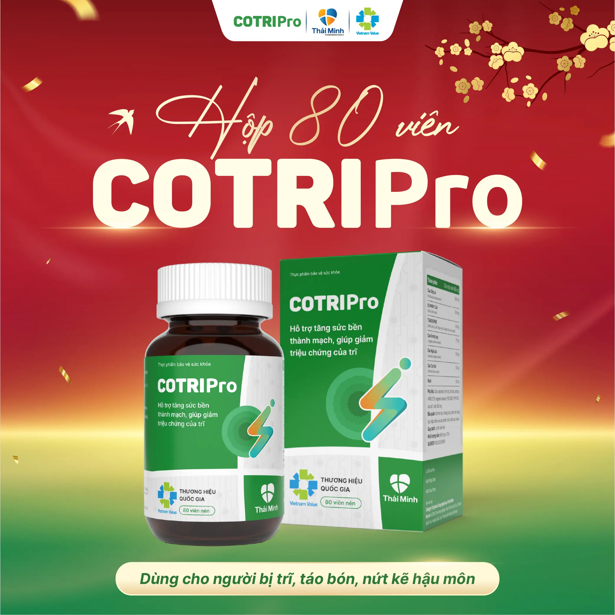 Co Tri COTRIPro lọ 80 viên uống - Hỗ trợ co búi trĩ, bền TikTok爆款商品分析 - GMV/销量 ...
