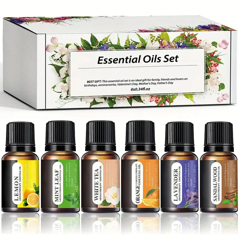 Essential Oil Set (6*0.34oz), 6 Aromatherapy Oil G TikTok爆款商品分析 - GMV ...