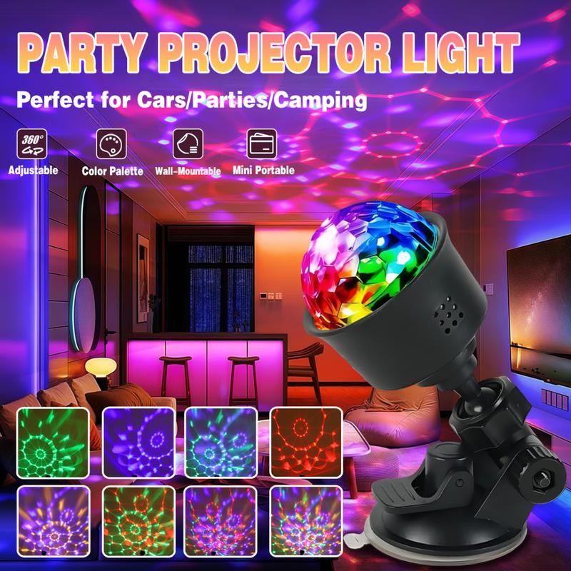 8IN1 Mini Projector Light USB LED Ambient Party Li TikTok爆款商品分析 - GMV ...