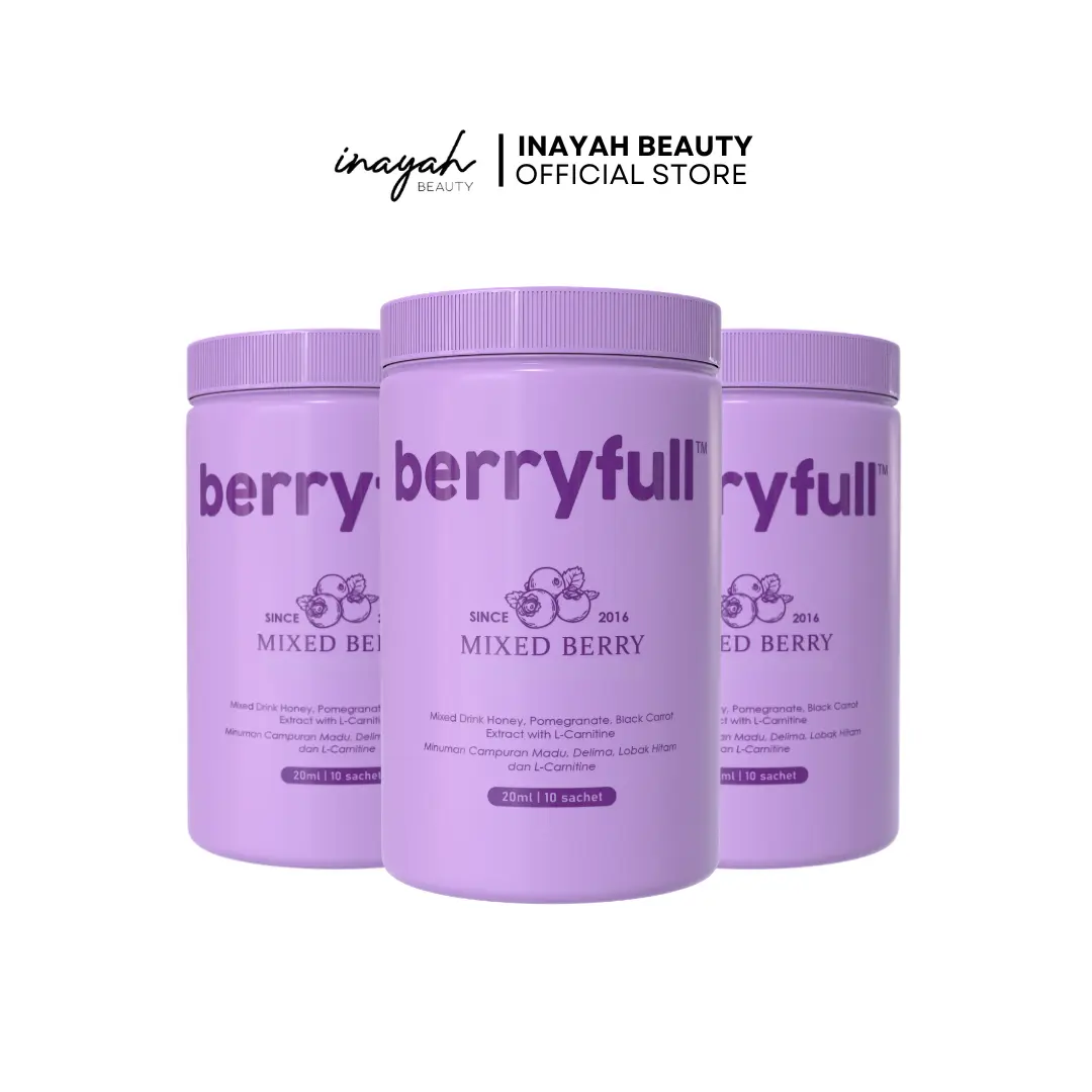 Berryfull Berryfull Advanced (3 Jar) | Inayah Beauty Supplem TikTok爆款商品分析 - GMV ...