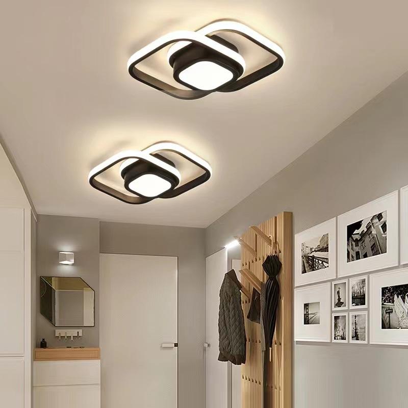 查看[Modern LED Ceiling Light with Three Color Lights, Wall Switch ...