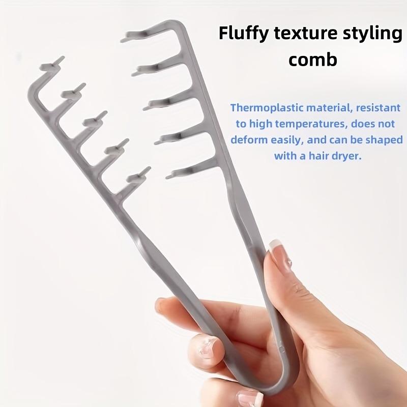 Puff Comb 1/2pcs Puff Texture Styling Comb Natural Curl Perm TikTok爆款商品分析 - GMV ...