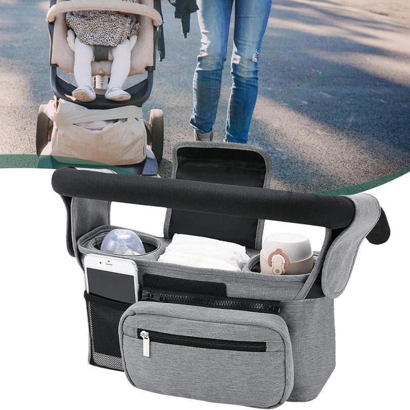 Niesel Niesel ベビーカー用バッグ 取り外し可能なジッパーポケット付き、多機能ベビーカー用収納バッグ TikTok爆款商品分析 - GMV/销量 ...