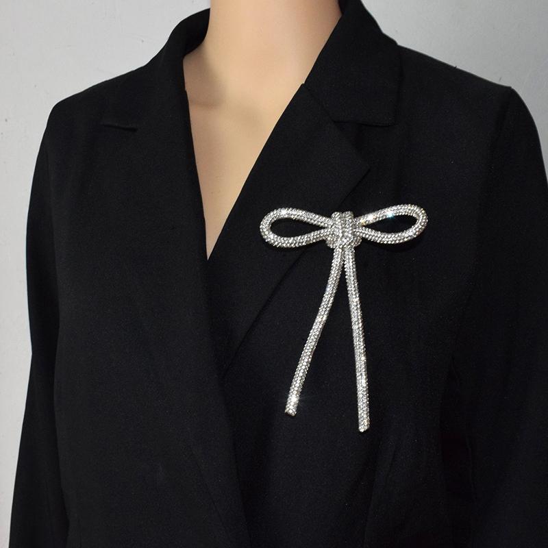 查看[Kerongsang Ikatan bentuk rama-rama, Penuh, Untuk Wanita, Blazer ...