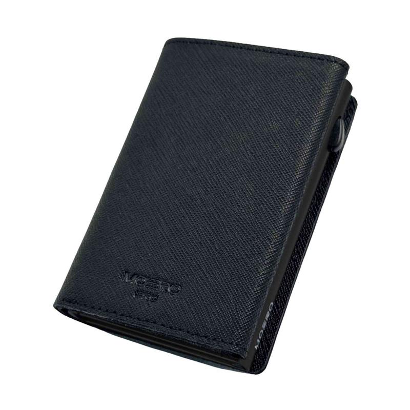 Moero Carbon Black ZIP Portafoglio Con Protezione RFID Per Carte - Foto 9