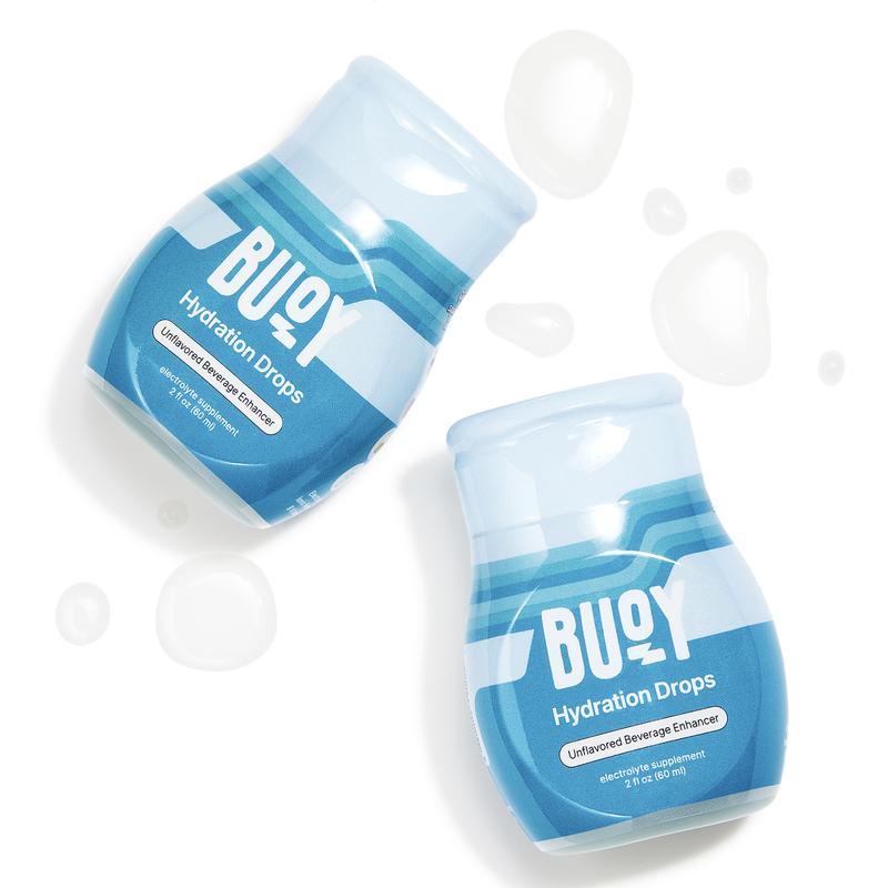 Buoy Electrolyte Drops | Trace Minerals, Vitamins & Antioxidants | Unflavored