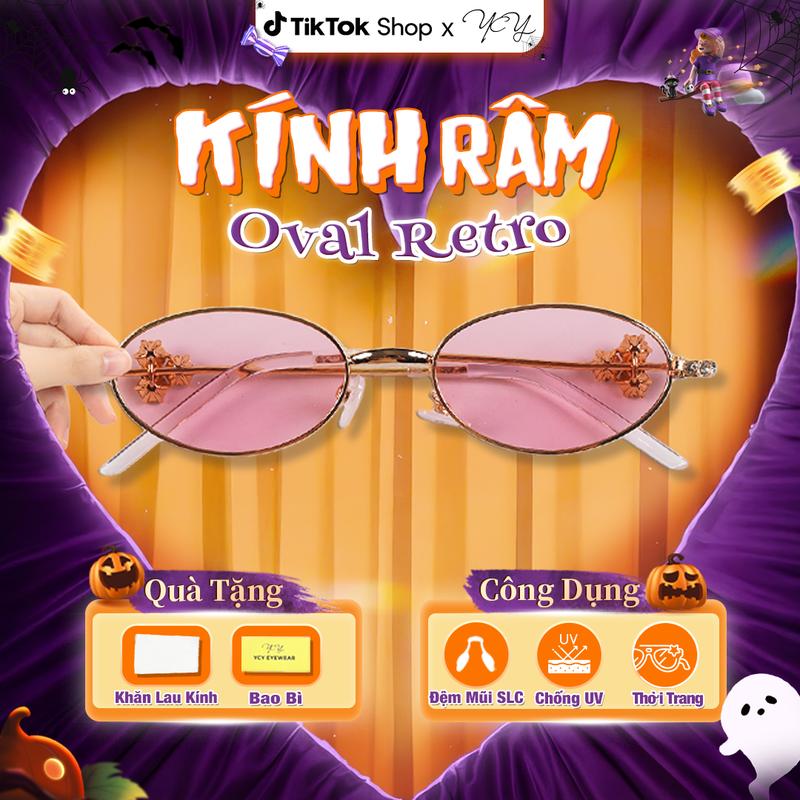 Kính Râm Oval Retro Chống Tia UV Hiệu Quả Bảo Vệ M TikTok爆款商品分析 - GMV ...