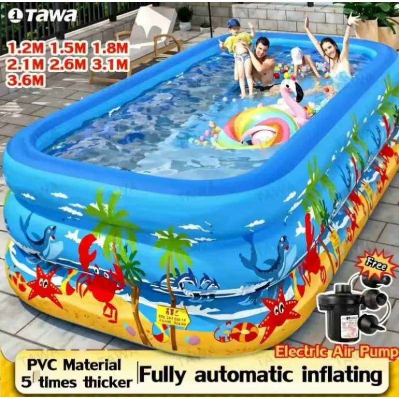 查看[【5 Layers Thickening】 Non Inflatable No Airpump Required Swimming ...