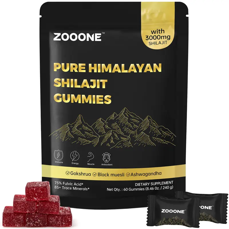 Zooone-Xizhi Lai SHILAJITGUMMIES PURE HIMALAYAN