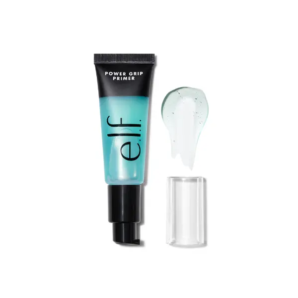 e.l.f. Power Grip Primer, Gel-Based Long-Lasting Makeup Primer, Hydrating Dewy Finish, Non-Comedogenic, Vegan & Cruelty Free, 3 Sizes