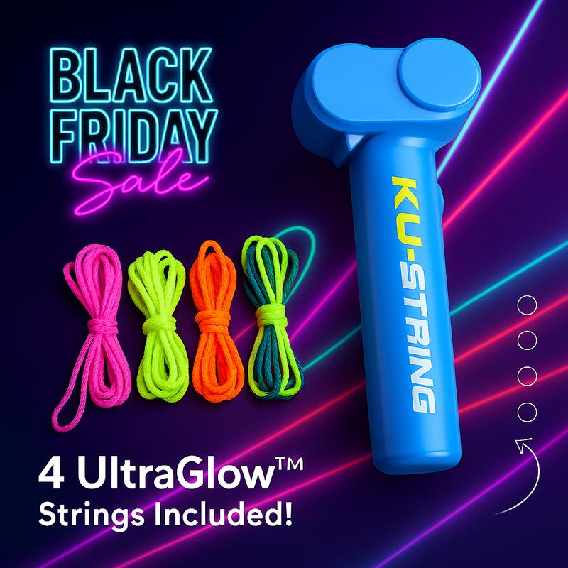 查看[The Original Glow-In-The-Dark String Shooter Toy w/ Dual Built-in UV ...