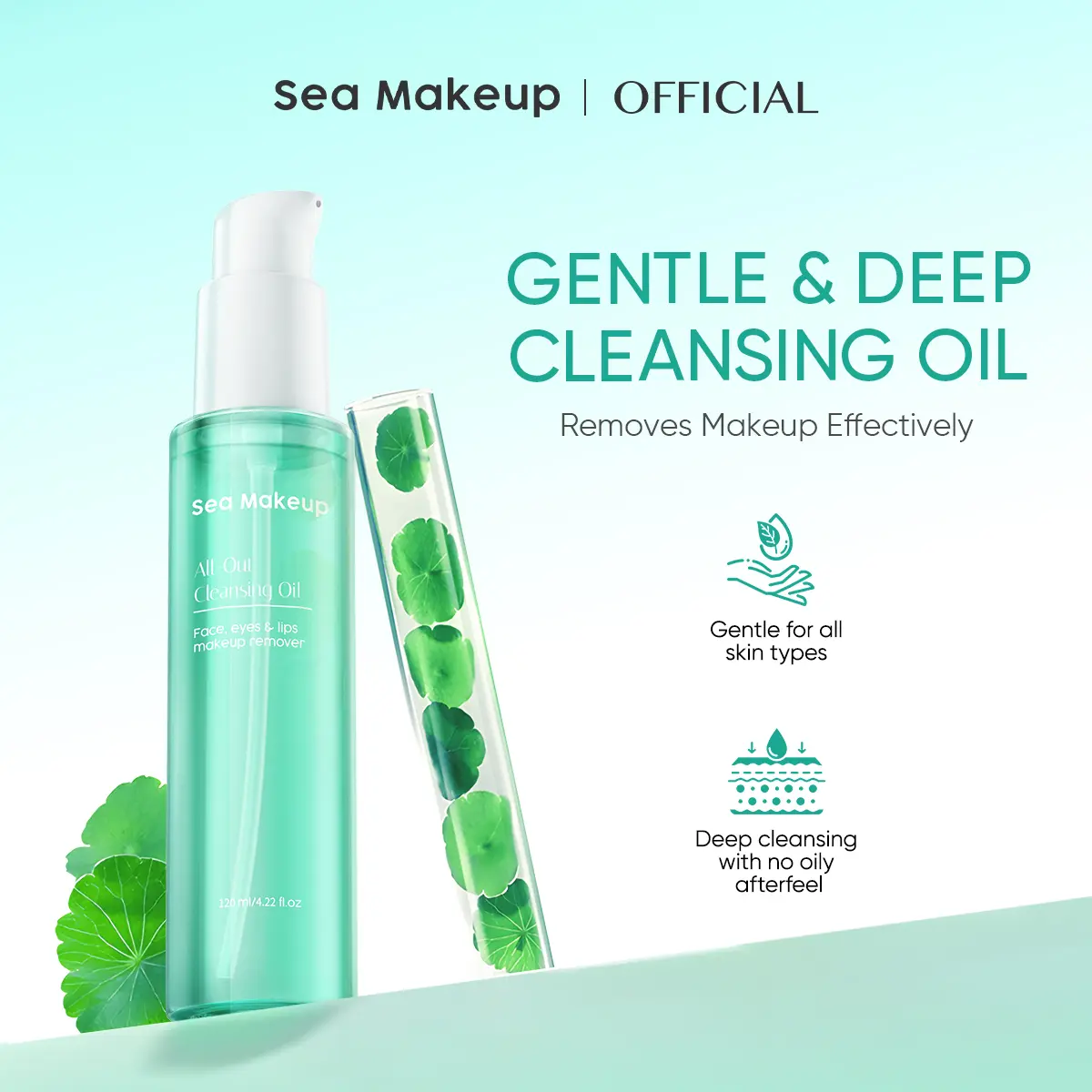 Sea Makeup Gentle & Deep Cleansing Oil