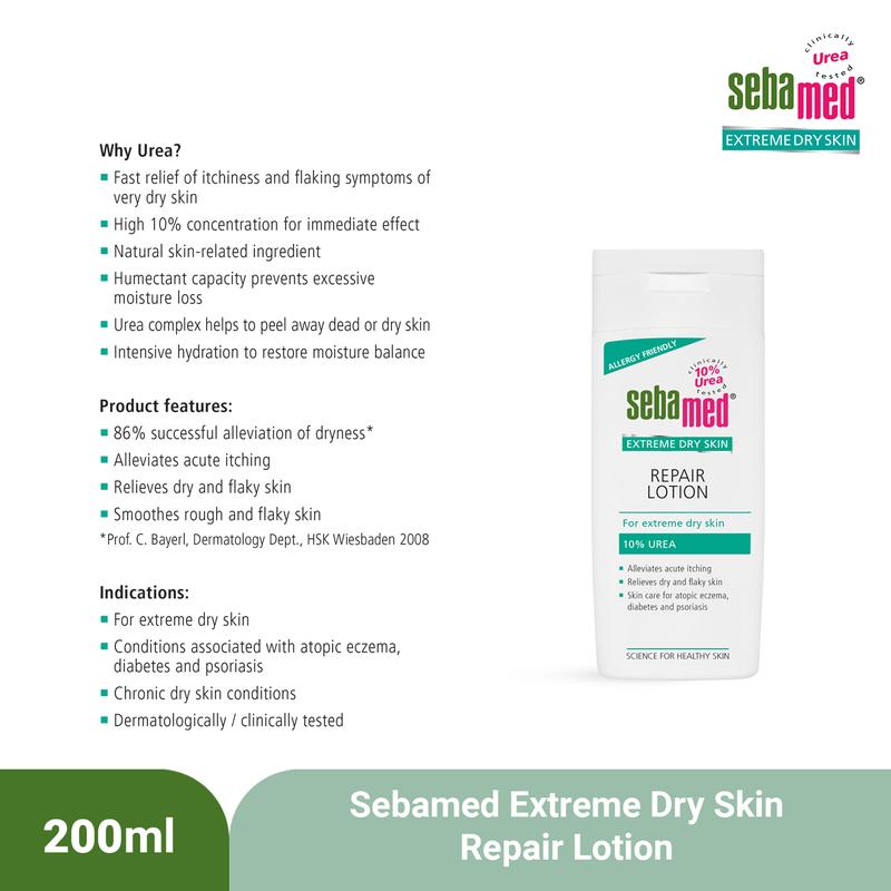 Sebamed Extreme Dry Skin Repair Lotion 10% Urea
