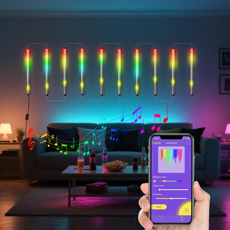 Rgb Lrc USB RGB + IC light and music color changing rhythm TikTok爆款商品分析 - GMV ...