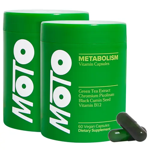 MOTO Capsule for Metabolism Support - 2 Bottle Pack