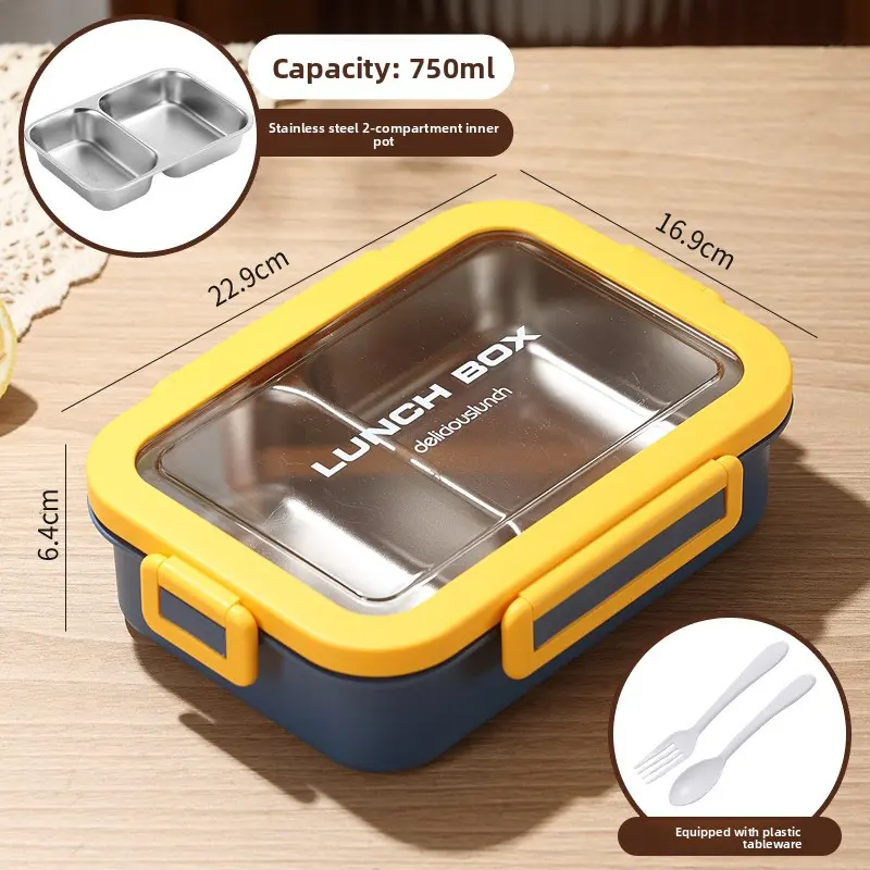 304 Stainless Steel Compartment Lunch Box Microwav TikTok爆款商品分析 - GMV ...