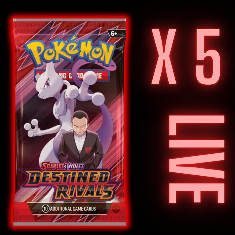 查看[Destined Rivals Booster Pack x 5(LIVE)]在TikTok的销量数据表现-FastMoss
