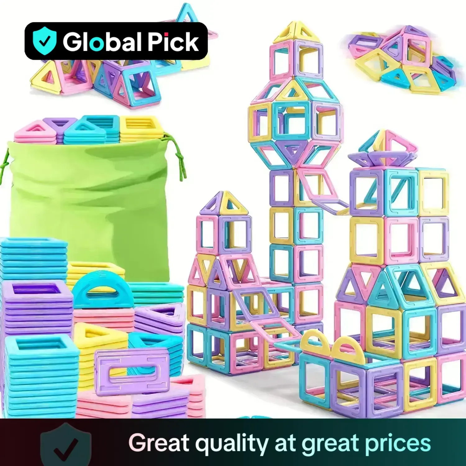 Designer Construction Set, Blocks Set, Creative To TikTok爆款商品分析 - GMV ...