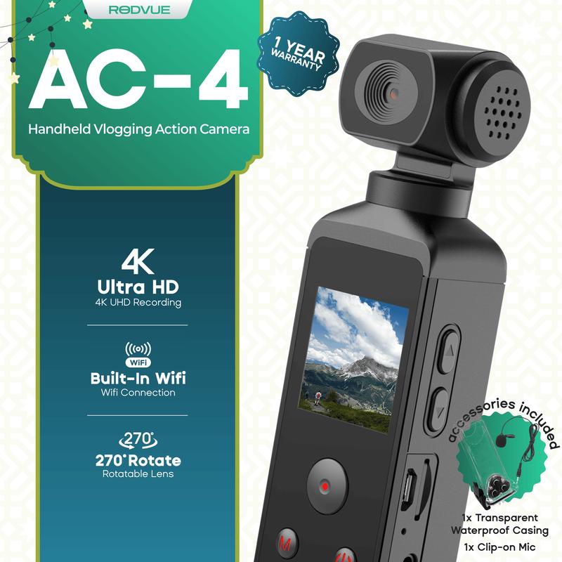 [Ramadan Promo Free 64GB] RODVUE AC-4 Pocket 4K Ac TikTok爆款商品分析 - GMV ...