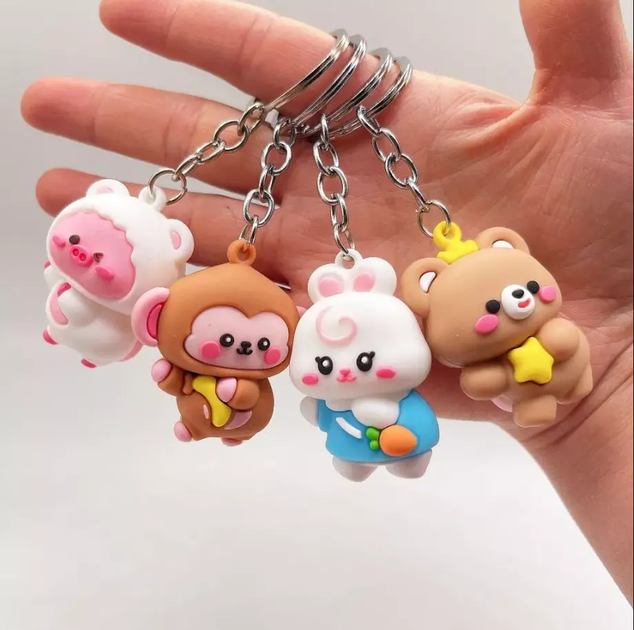 查看[[RANDOM] Cartoon Keychains Party Favors Bulk Key Chain with Video ...