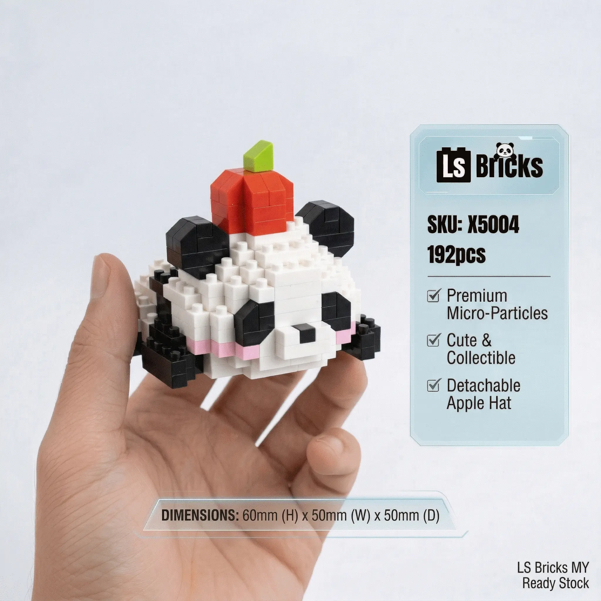 Panda Mini Building Blocks Toy X5001-X5010 - Maina TikTok爆款商品分析 - GMV ...